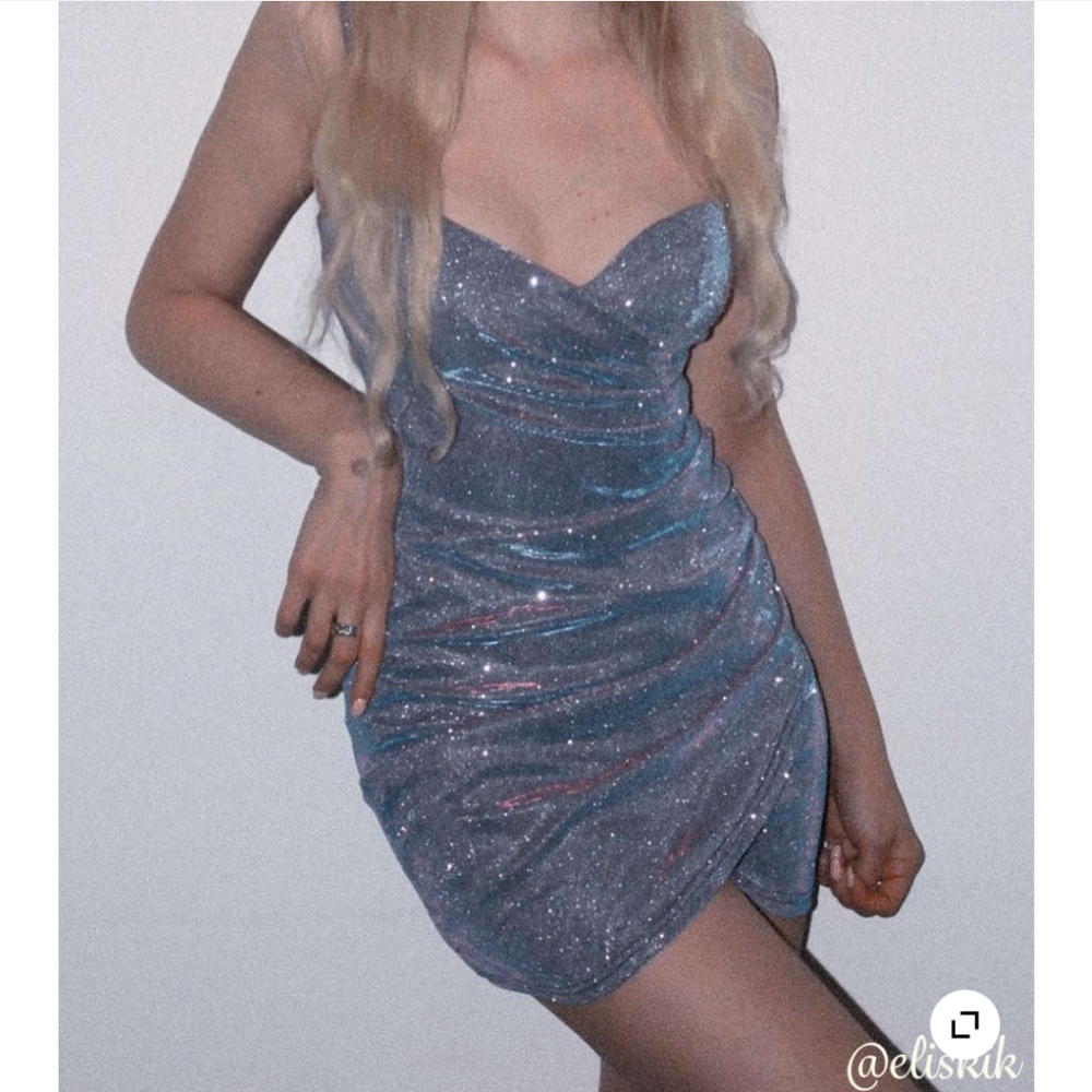 Cider Glitter Bodycon Dress NEW